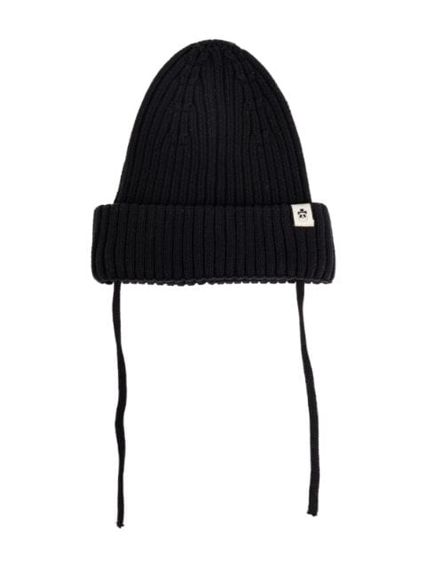 Mini Rodini logo-patch beanie