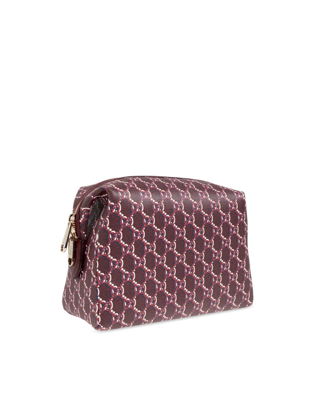 Shop Gucci Gg Shadow Wash Bag In Red