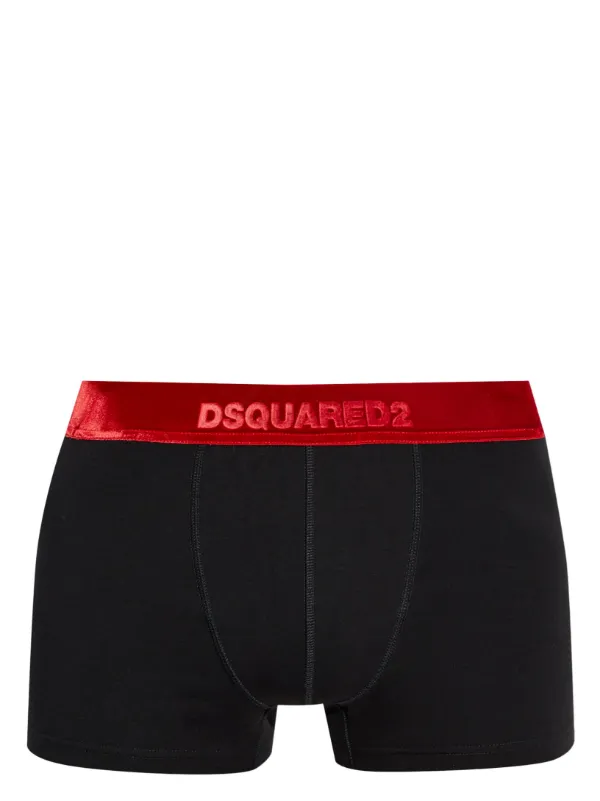 DSQUARED2 logo-waistband Boxers | Black | FARFETCH
