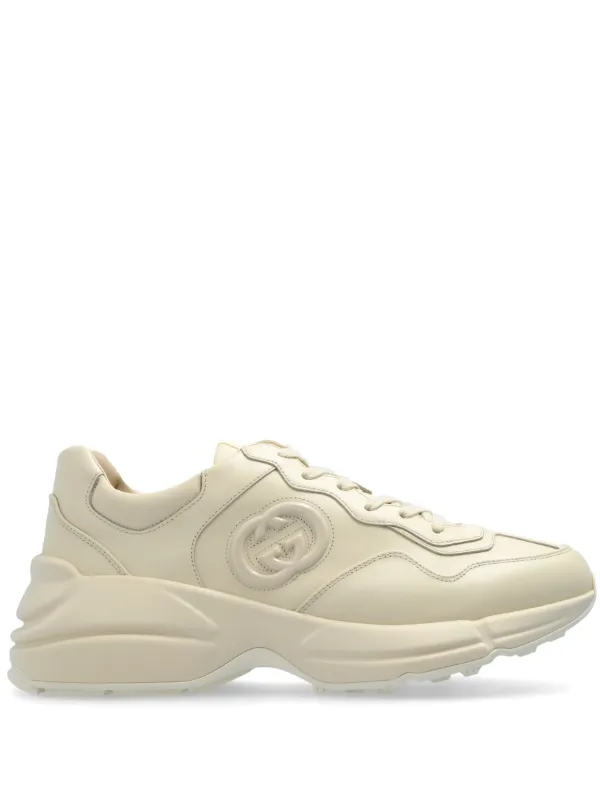 Gucci Interlocking G Sneakers Neutrals FARFETCH AE