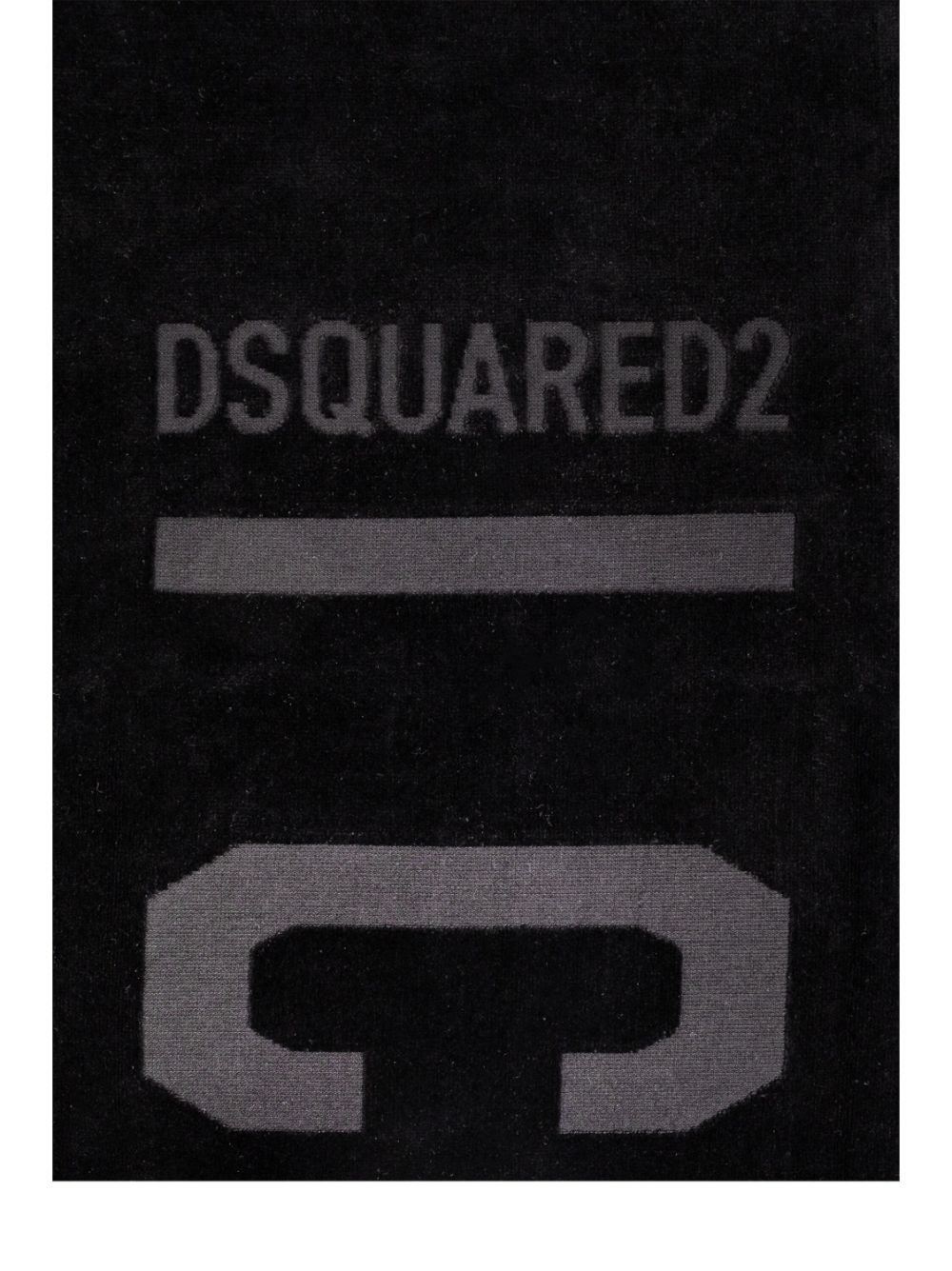 DSQUARED2 debossed-logo cotton beach towel Men