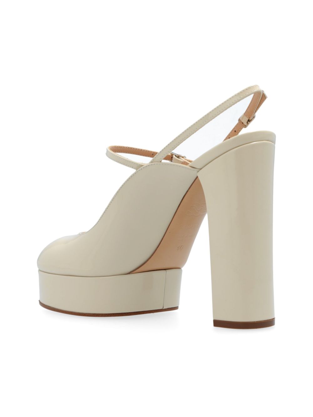 Casadei 140mm Tiffany pumps Neutrals