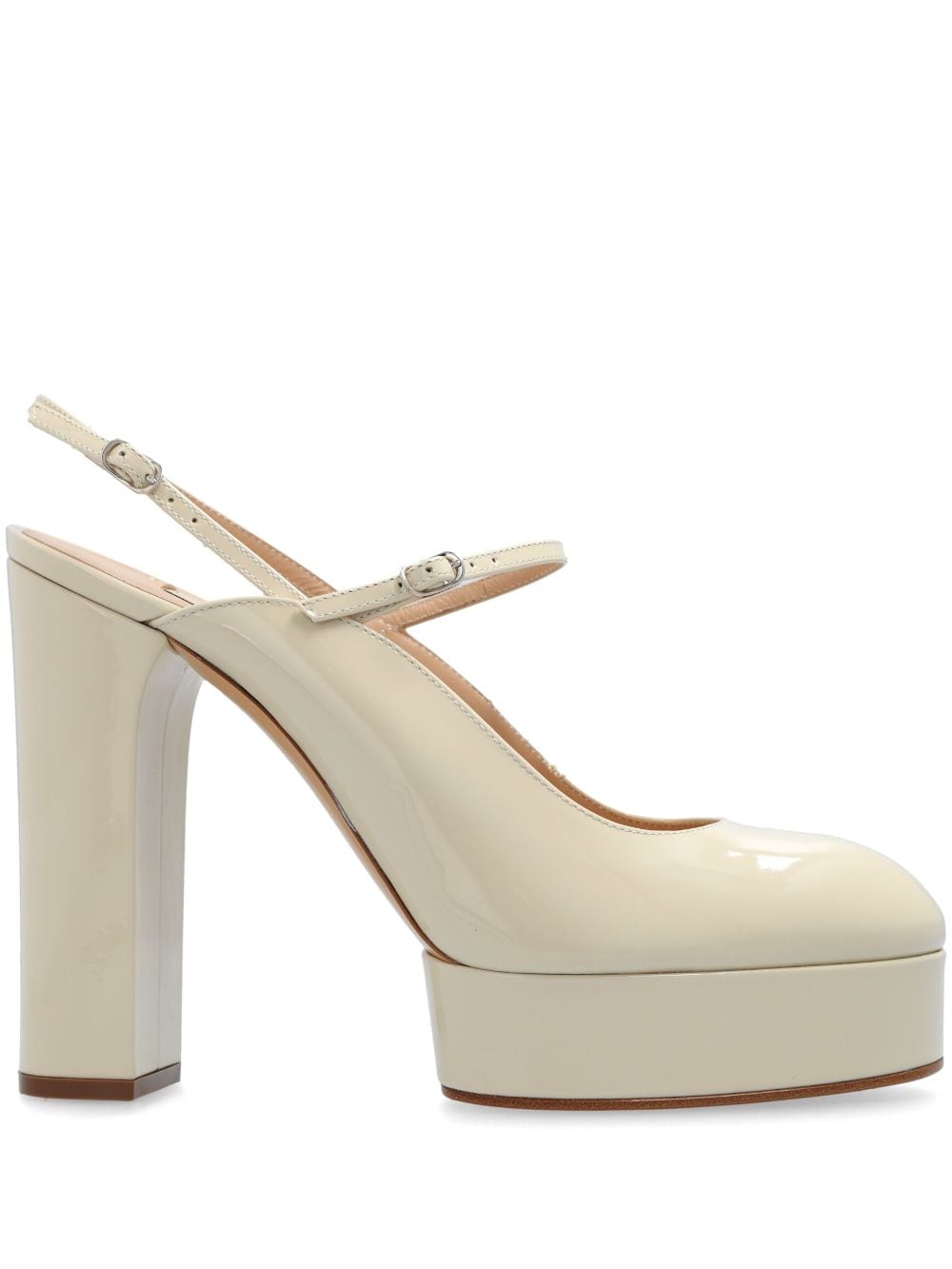 Casadei Tiffany 140 mm pumps Beige