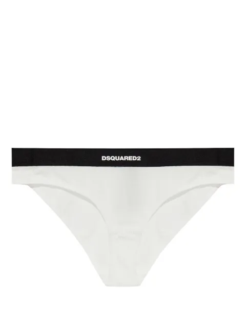 DSQUARED2 slip à logo contrastant imprimé