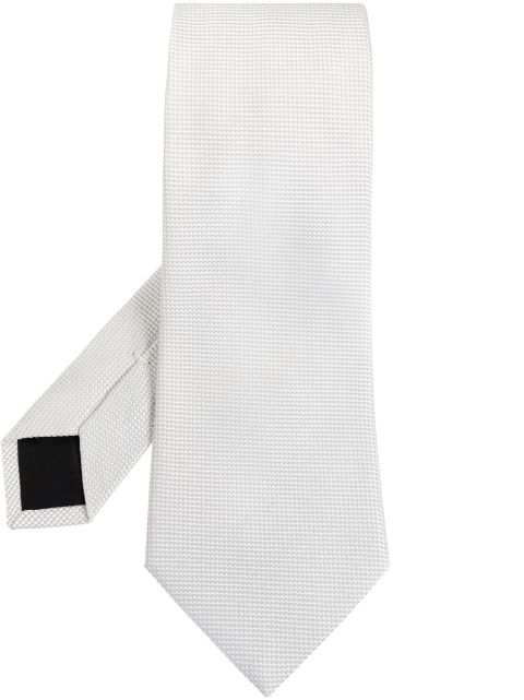 Lanvin geometric pattern tie Men