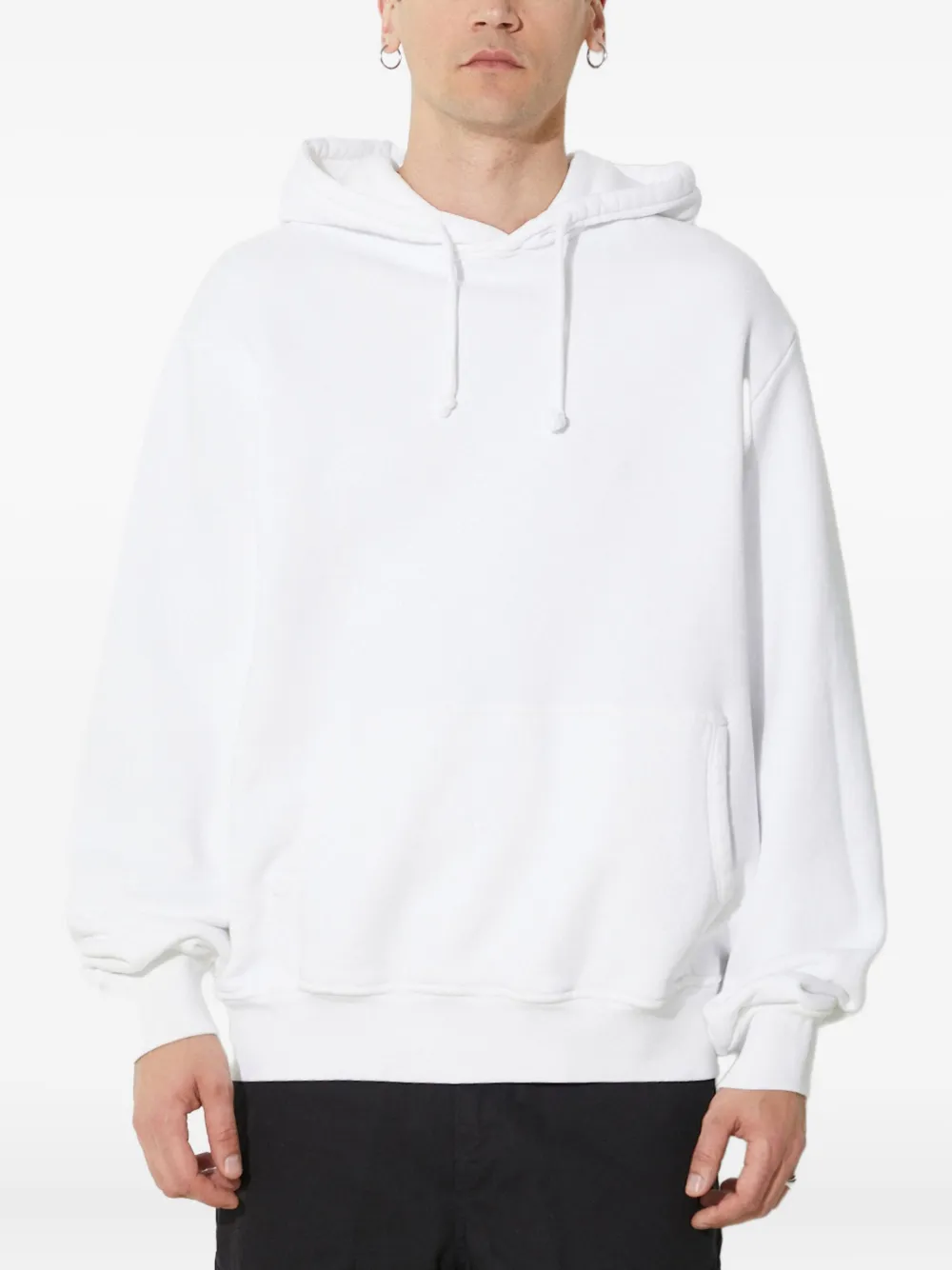 long-sleeve cotton hoodie