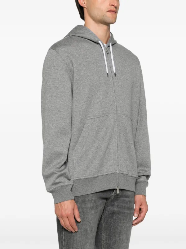 パーカー・フーディ BRUNELLO CUCINELLI SS25 FELPA (YM8319069G C1250) Brunello Cucinelli Jersey Hoodie | Grey | FARFETCH
