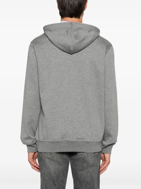 パーカー・フーディ BRUNELLO CUCINELLI SS25 FELPA (YM8319069G C1250) Double cloth sweatshirt for Man in Pearl Grey | Brunello