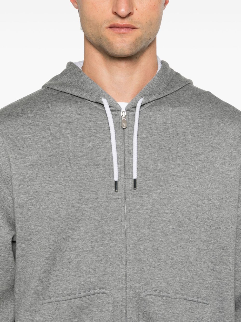 Brunello Cucinelli jersey hoodie Men