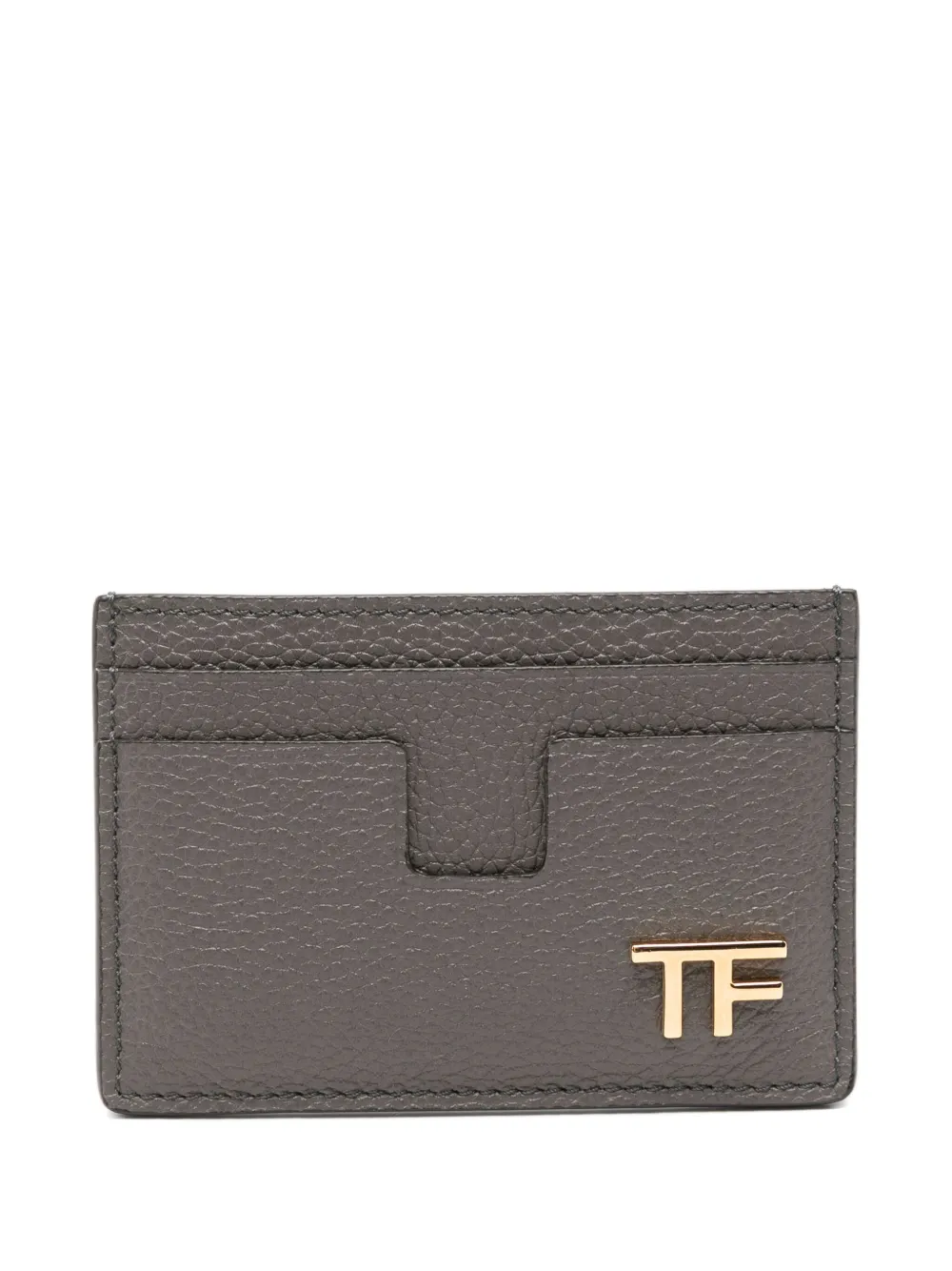TOM FORD logo-plaque card holder Women