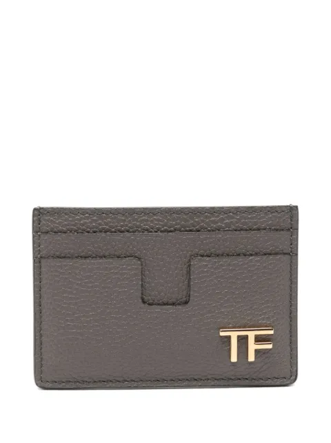 TOM FORD logo-plaque card holder S0466LCL095G - 0