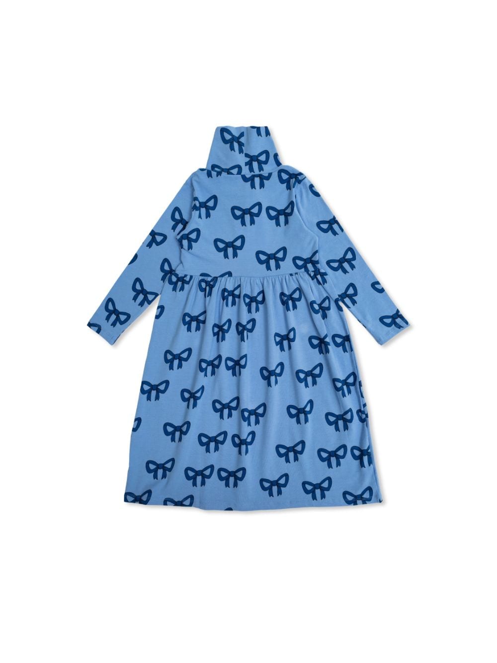 Mini Rodini bow-print dress - Blauw