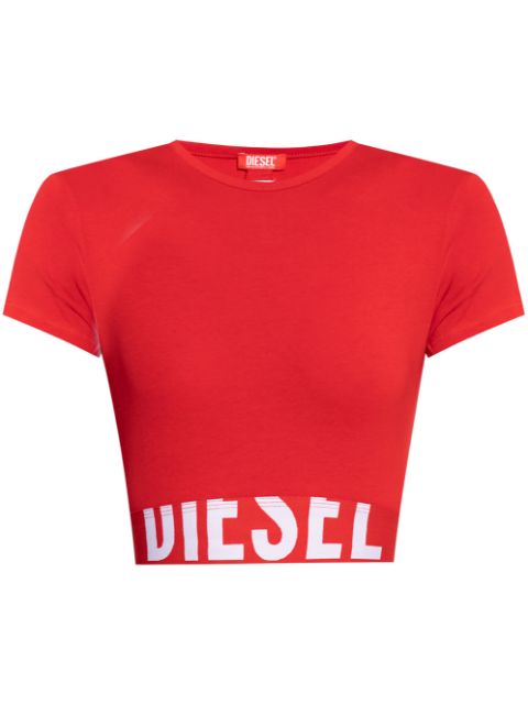 Diesel Uftee-Sport-Cropped T-shirt Women