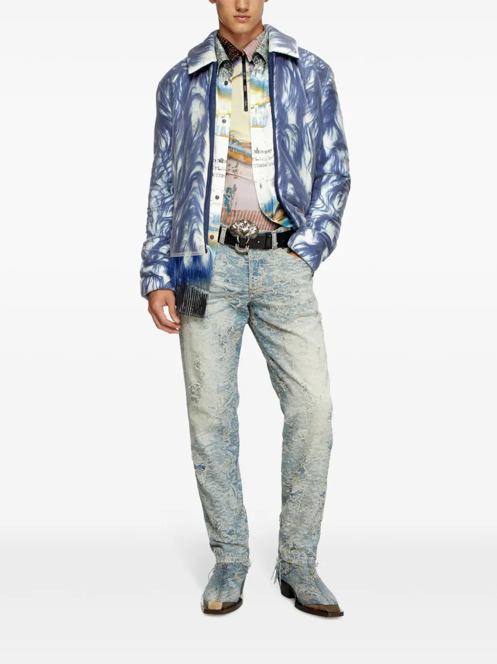 Diesel D-Finitive jeans - Blauw
