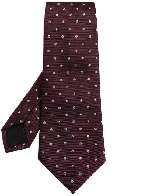 Lanvin jacquard pointed tie Men