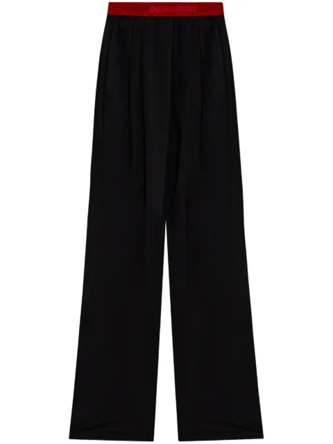 DSQUARED2 cotton straight-leg trousers Women