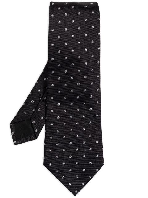 Lanvin jacquard pointed tie Men