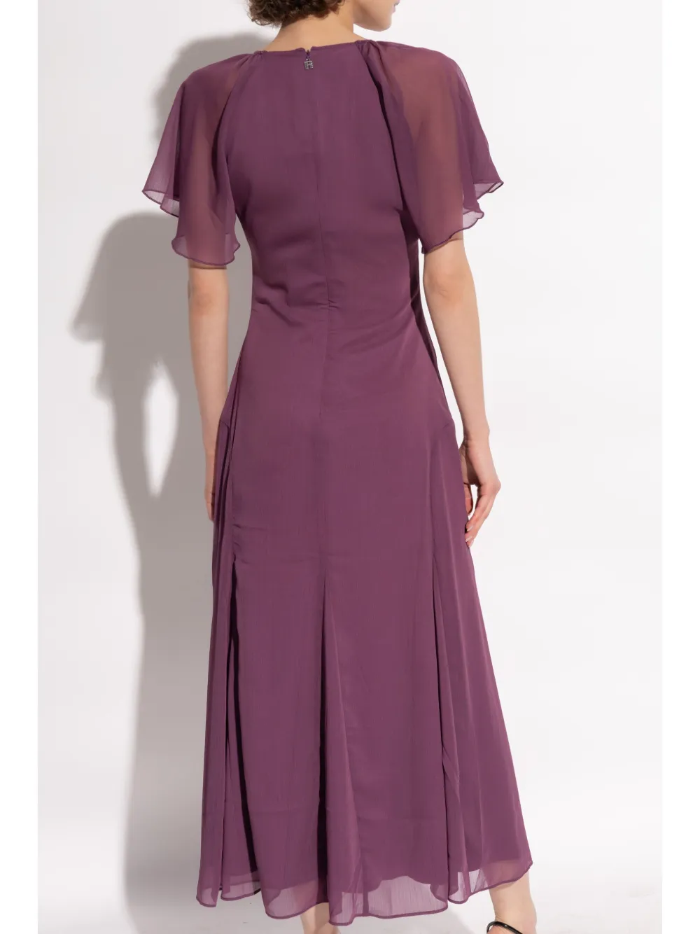 Affordable ROTATE BIRGER CHRISTENSEN flutter-sleeve recycled polyester dress Women