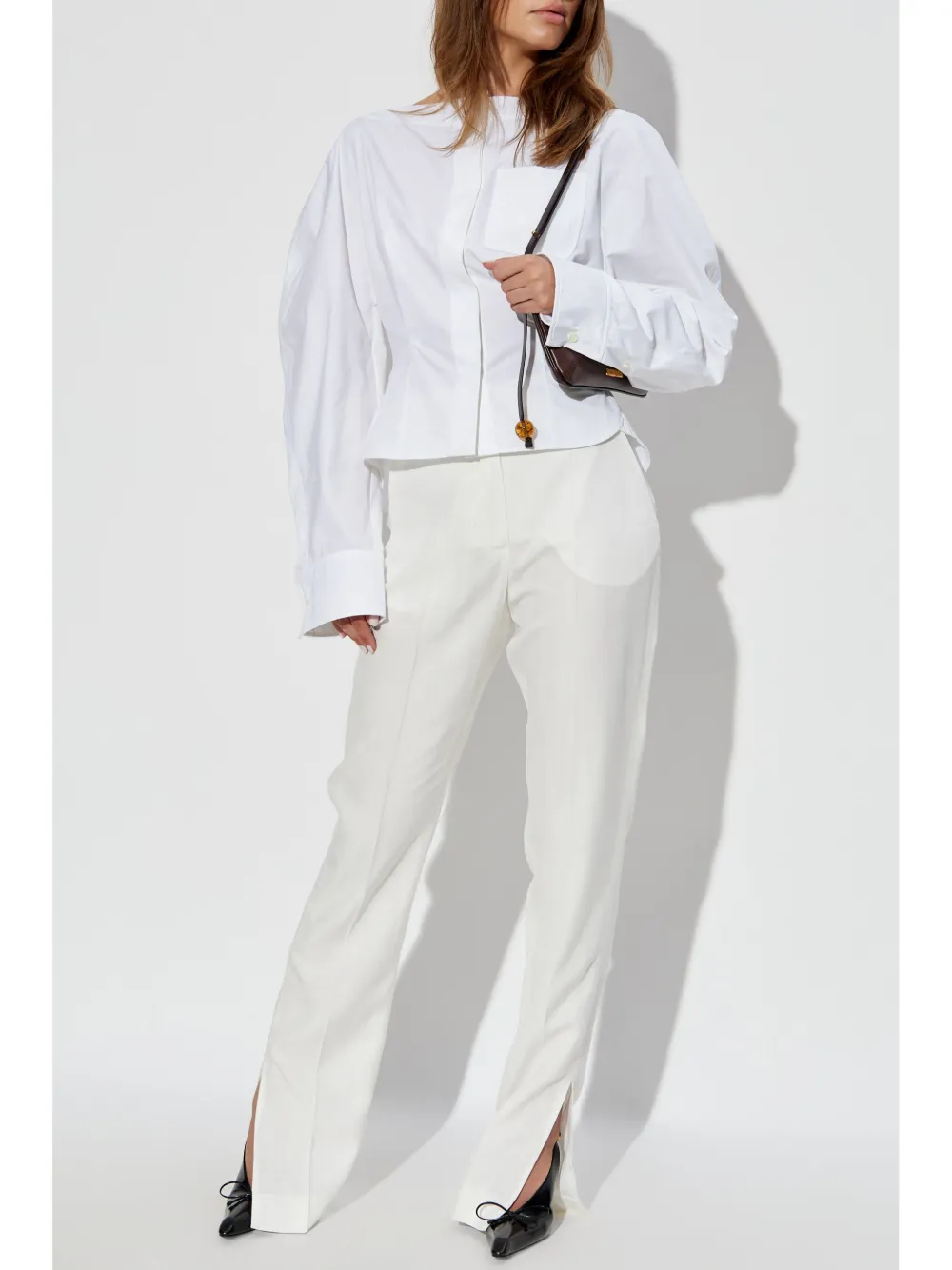 Jacquemus Broek met bedel - Wit