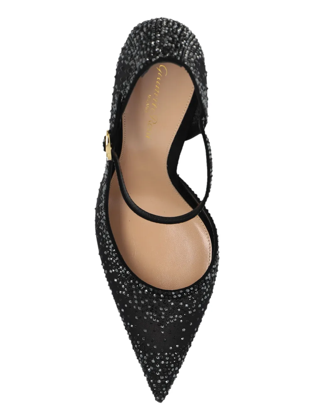 Cheap Gianvito Rossi 115mm crystal-embellished pumps Women
