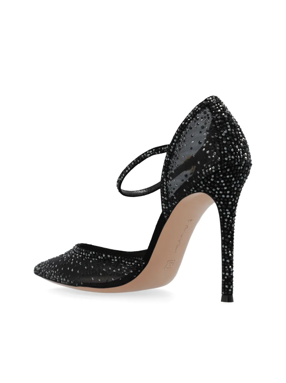 Cheap Gianvito Rossi 115mm crystal-embellished pumps Women