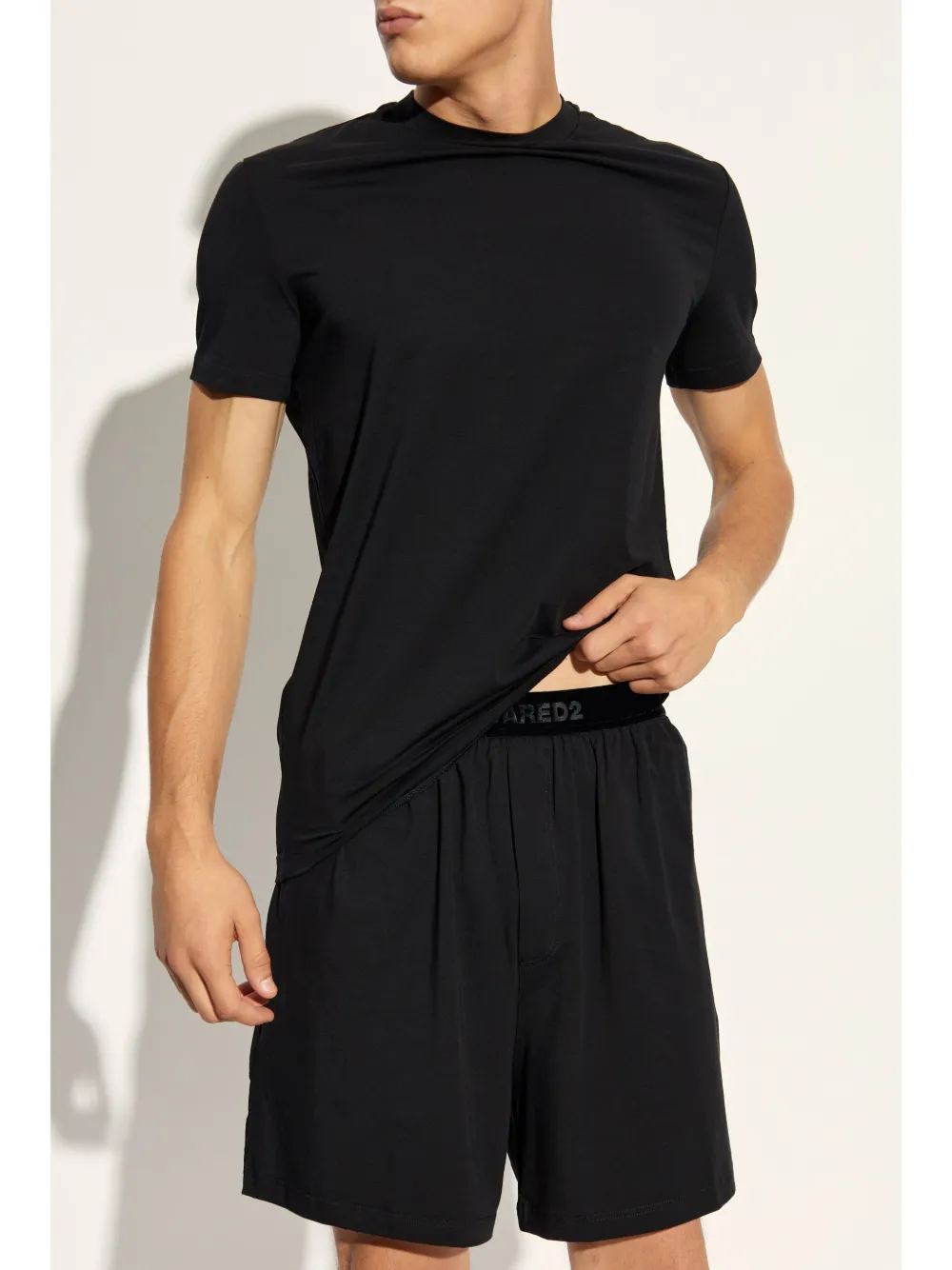 DSQUARED2 crew-neck t-shirt - Zwart