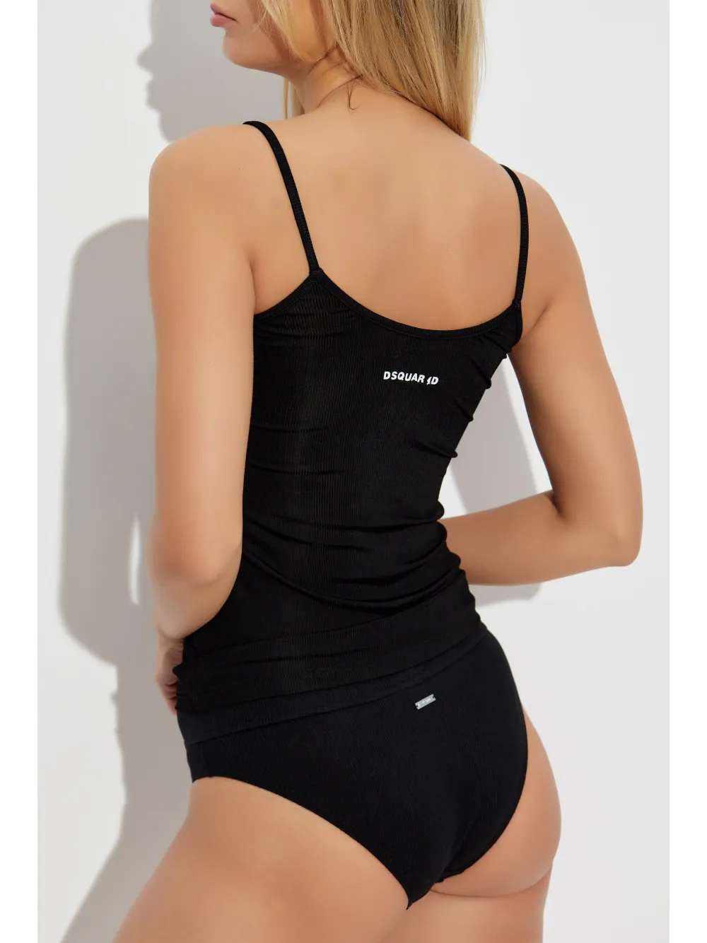 DSQUARED2 Slip met logo Zwart