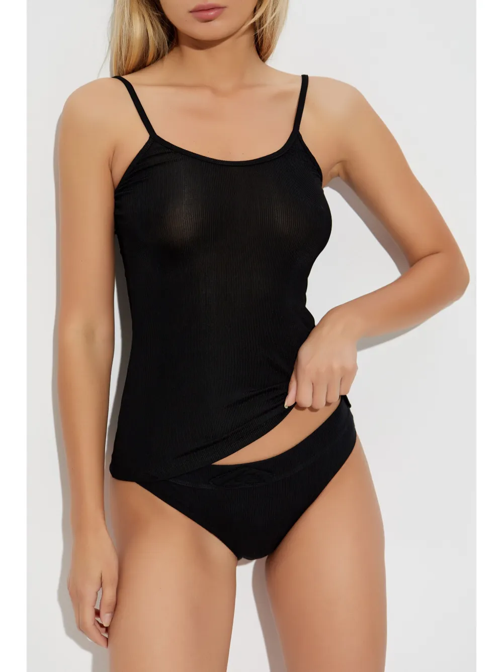 DSQUARED2 Slip met logo - Zwart