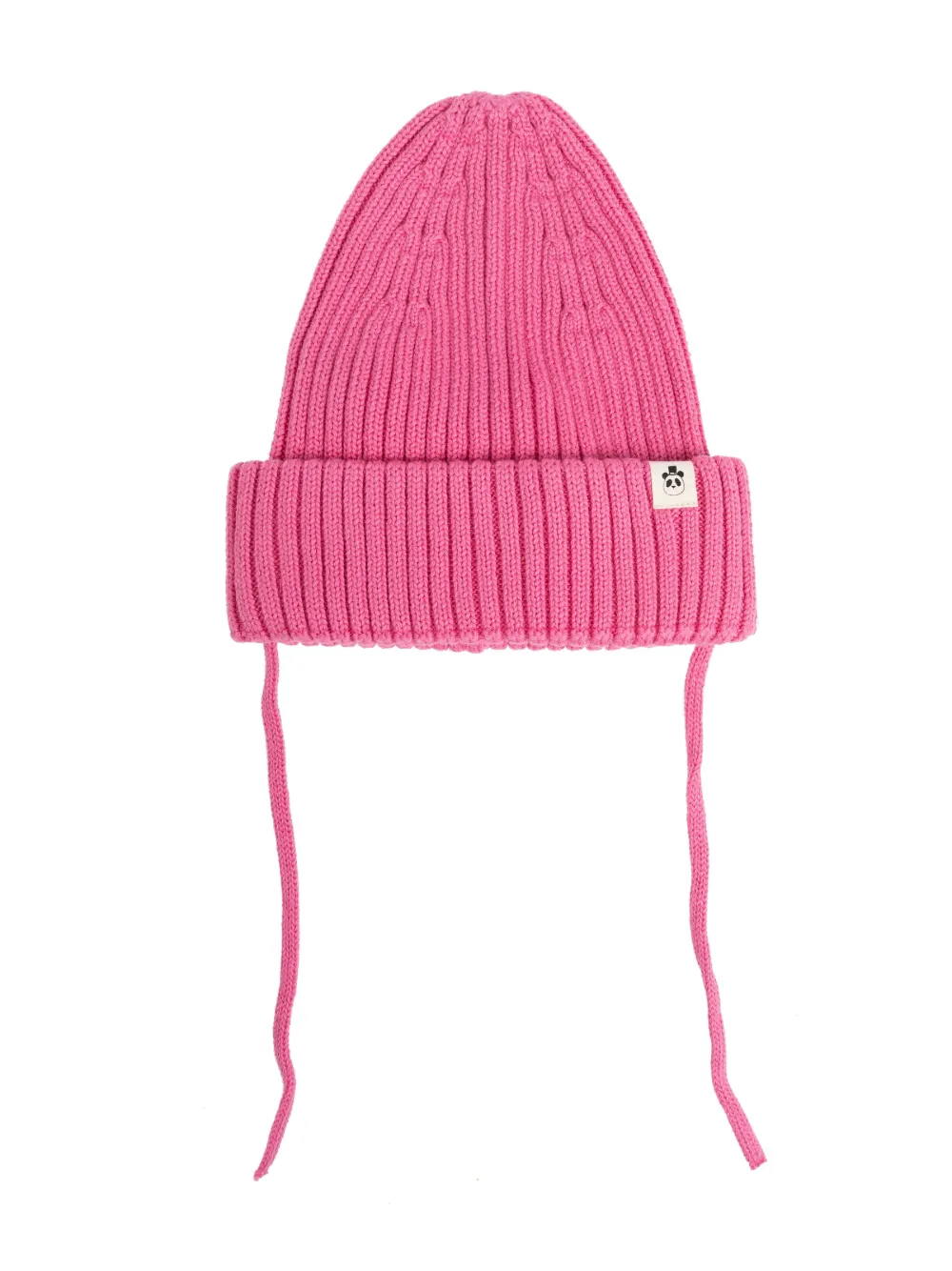 Mini Rodini Muts met logopatch Roze