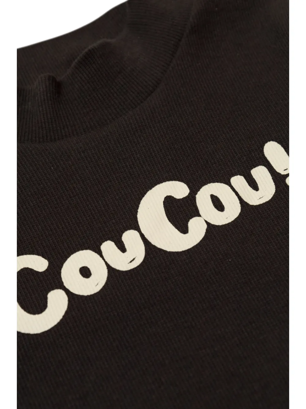 Mini Rodini T-shirt met tekst Zwart