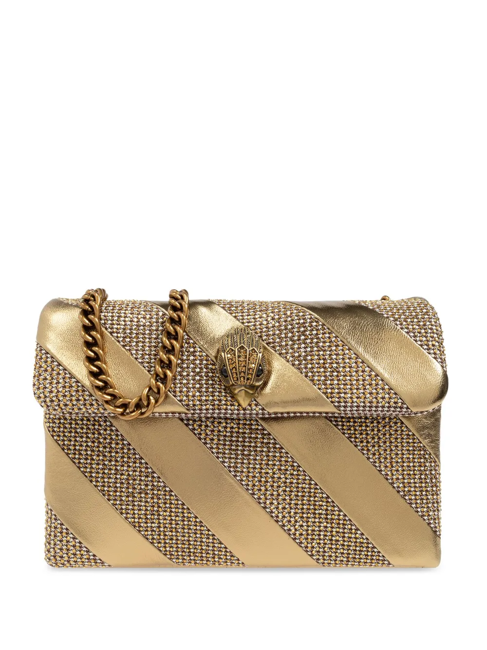 Kurt Geiger London Kensington Crossbody Bag Gold FARFETCH