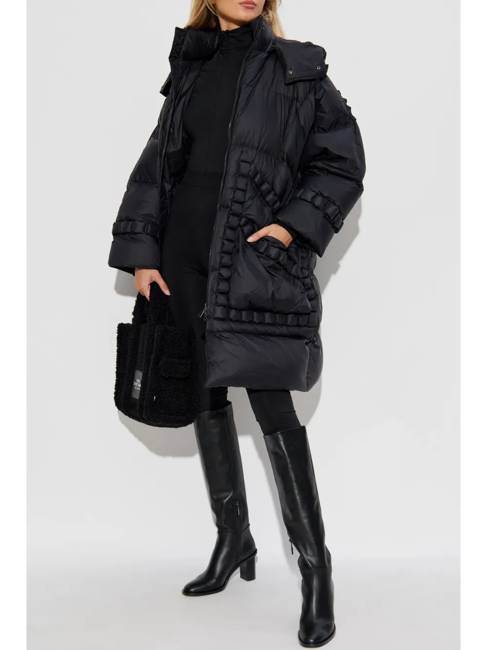 RAXXY GDragon coat - Zwart