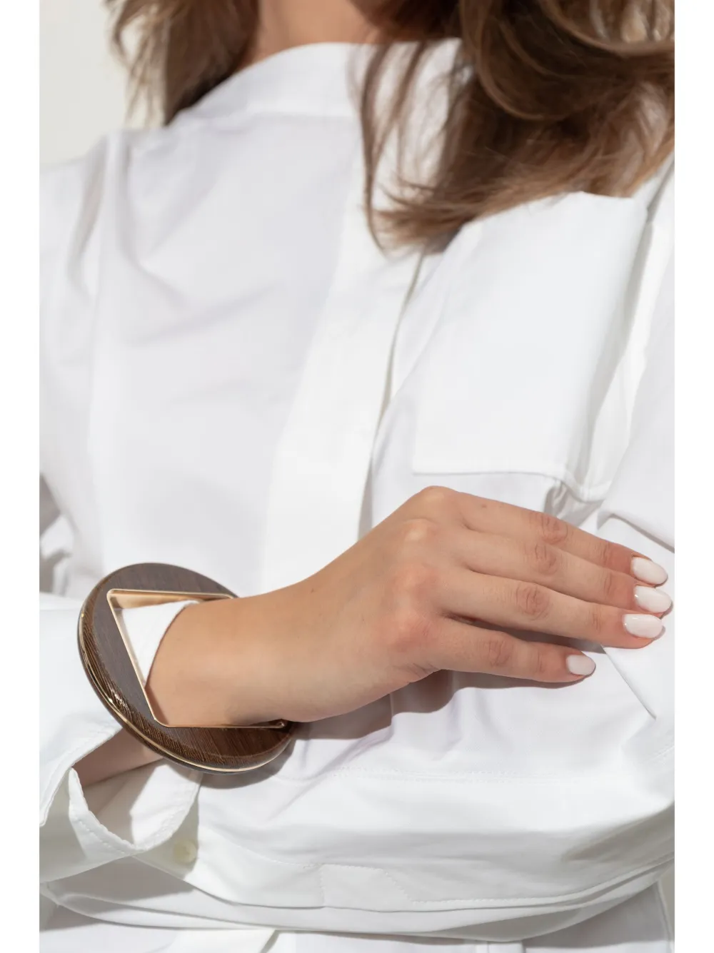 Jacquemus Le bracelet Rond bracelet - Bruin