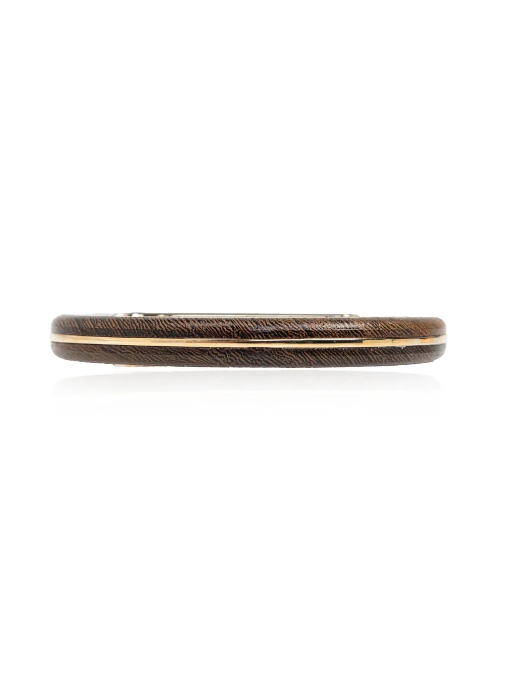Shop Jacquemus Le Bracelet Rond Bracelet In 褐色