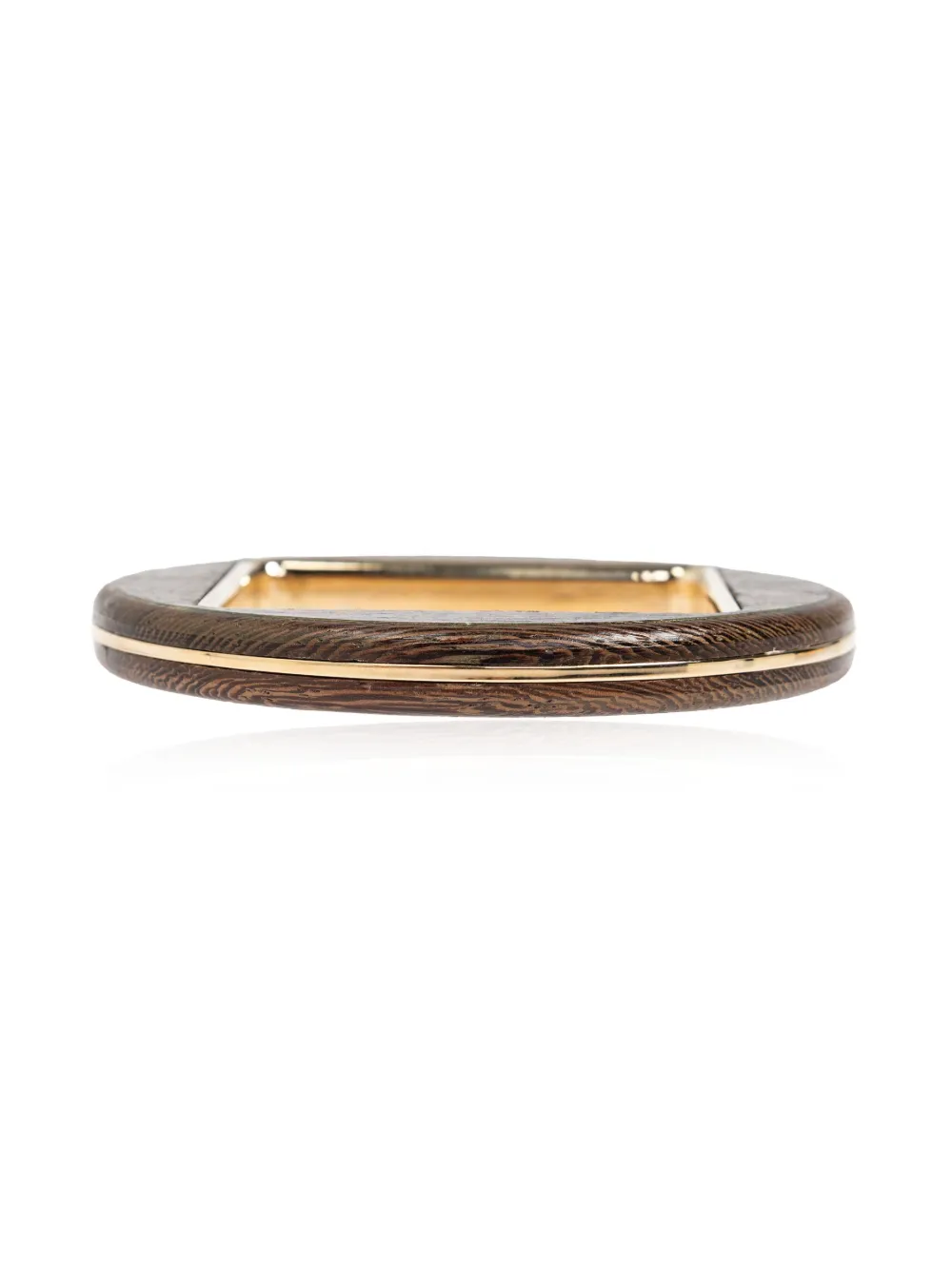 Shop Jacquemus Le Bracelet Rond Bracelet In 褐色