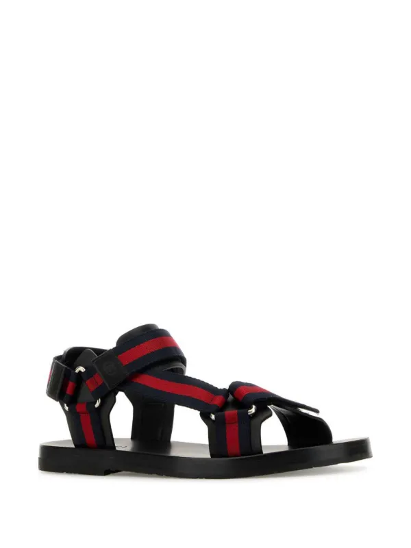 Gucci signature slide sandal black best sale