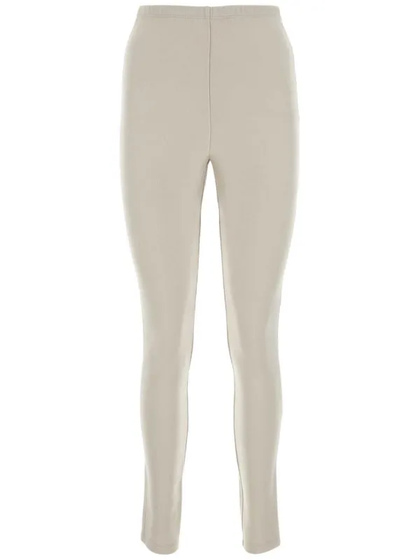 Prada Logo-triangle Leggings in Neutrals