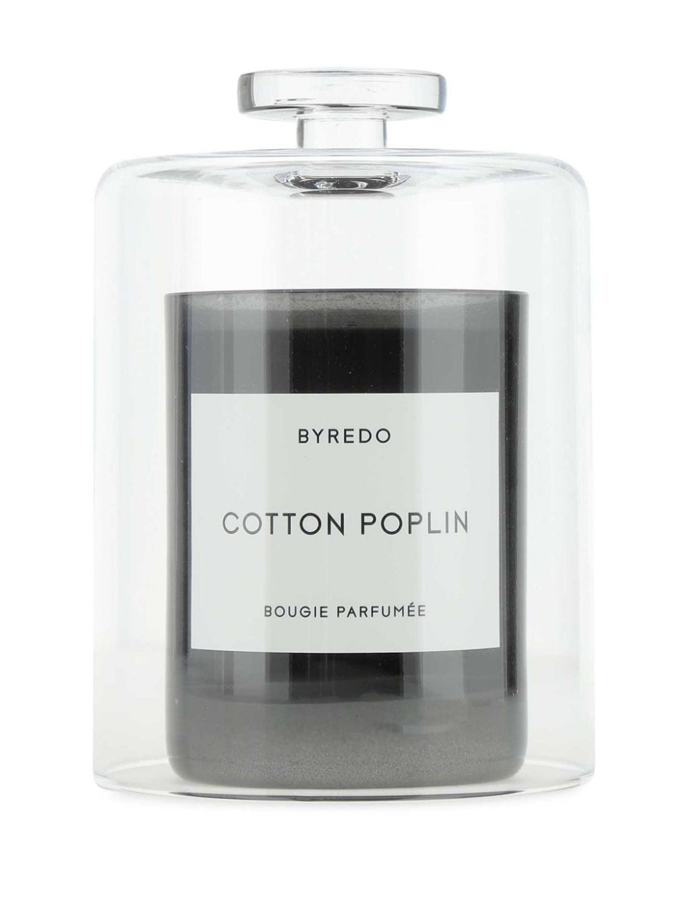 Shop Byredo Cotton Poplin Scented Candle In Black