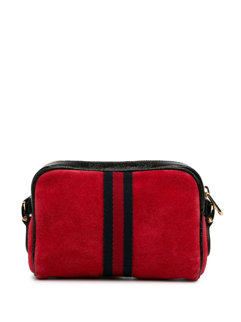 Gucci Pre-Owned 2016-2023 Mini Suede Ophidia crossbody bag - Rood