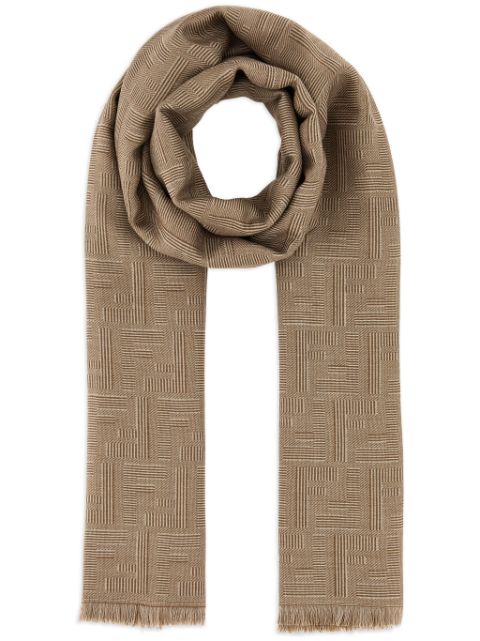 FENDI monogram-print scarf 