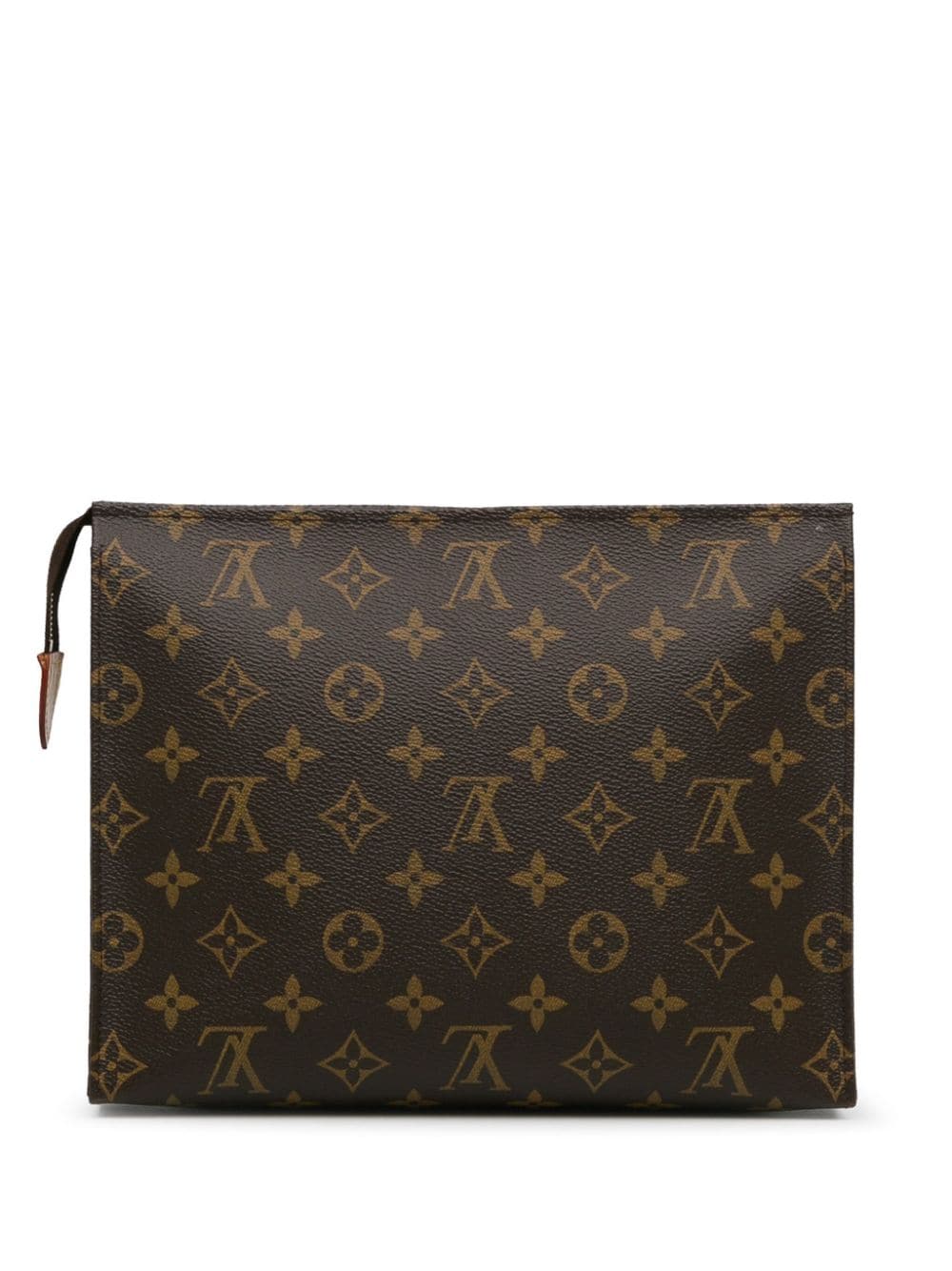 Louis Vuitton Pre-Owned 2015 Monogram Toiletry Pouch 26 clutch bag - Bruin