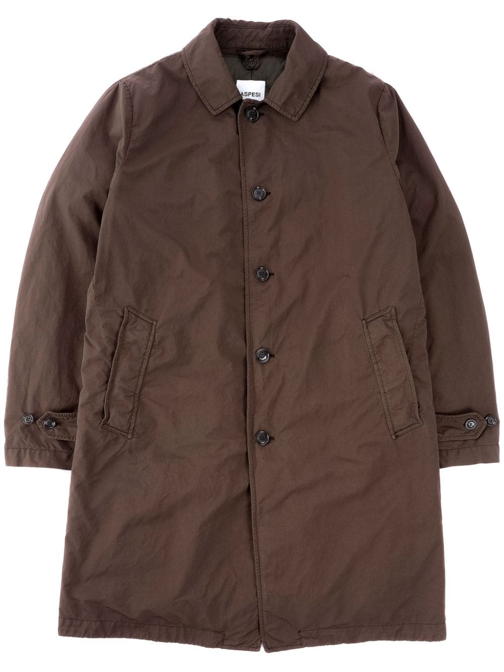 Shop Aspesi Vodka Coat In Brown