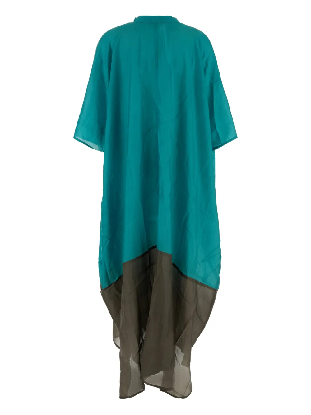 THE ROSE IBIZA short-sleeve mini dress - Blauw