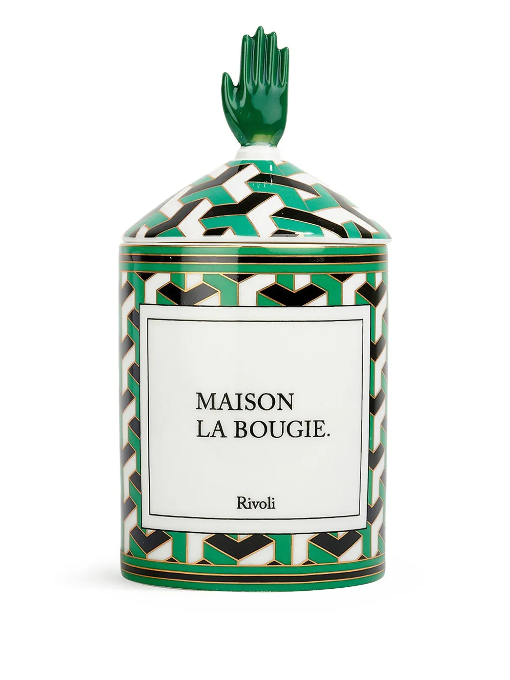 Shop Maison La Bougie Rivoli Bougie Scented Candle (350g) In Green