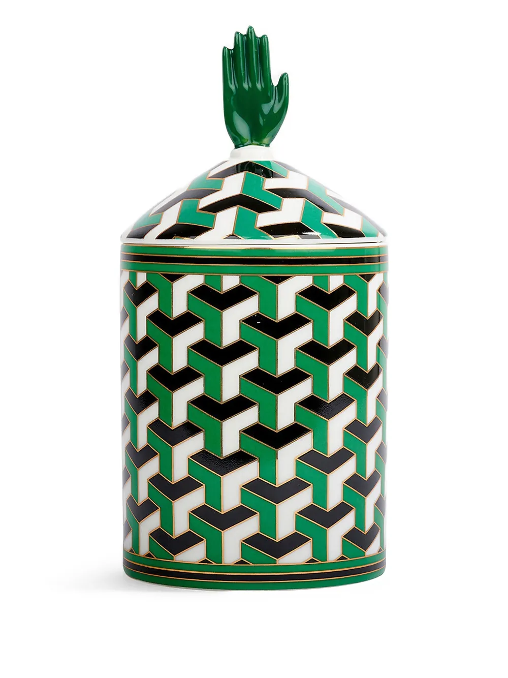 Shop Maison La Bougie Rivoli Bougie Scented Candle (350g) In Green
