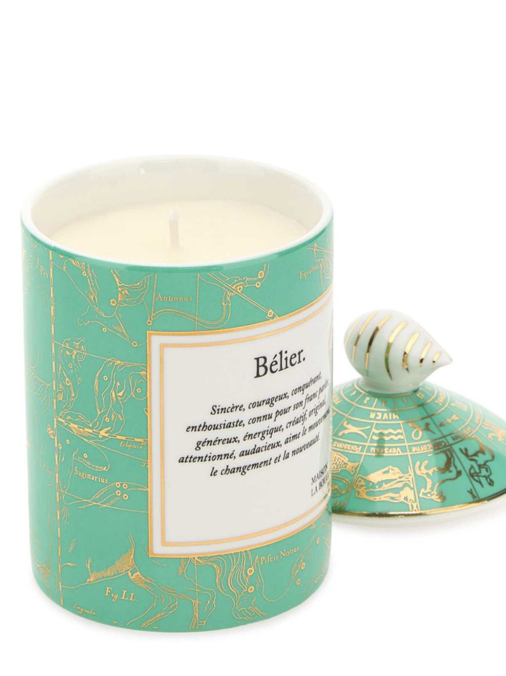 Maison La Bougie Bélier scented candle - Groen