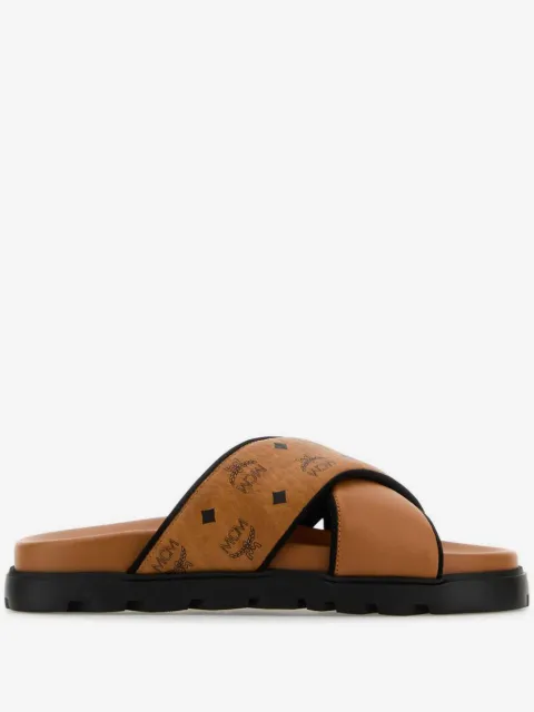 MCM printed sandals 