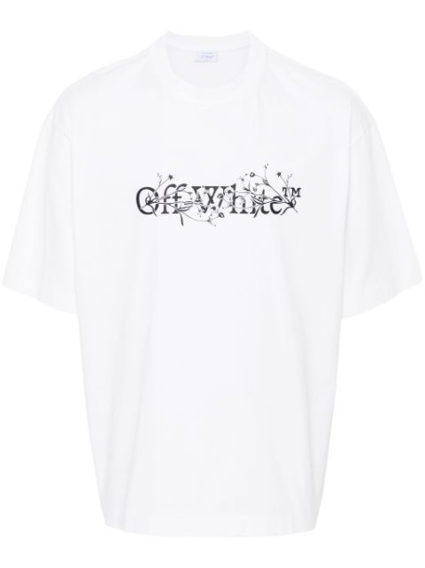 Off-White Bookish Flower Skate T-shirt Men