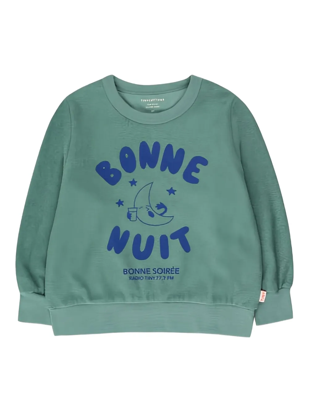 Tiny Cottons Bonne Nuit sweatshirt | Green | Image 1
