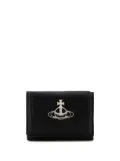 Vivienne Westwood Orb-plaque flap purse - Black
